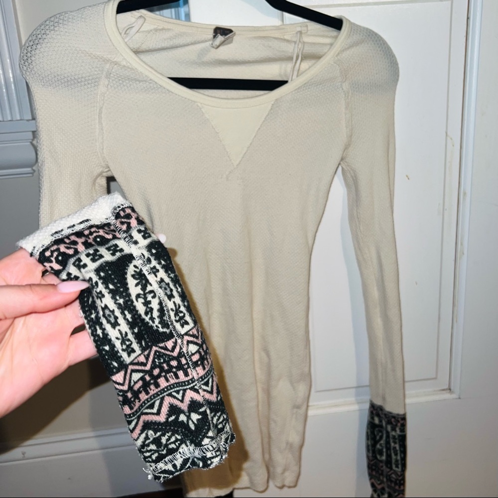 Free People Long Sleeve Top
